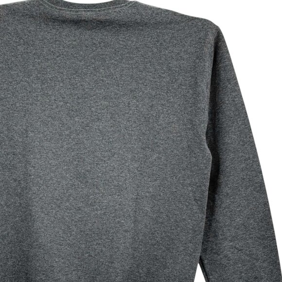 Athletic Works Men's Fleece Dark Gray Sweatshirt S (34-36) Moisture Wicking NWT - Picture 6 of 10
